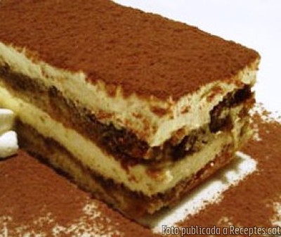 Tiramisú (sense ou)